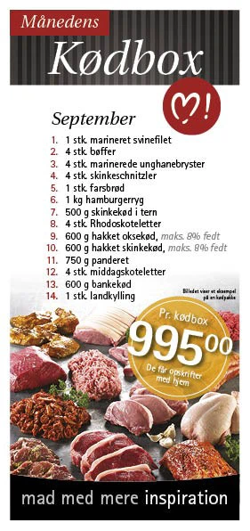 Kødbox fra Slagter Kirkeby, Skjern